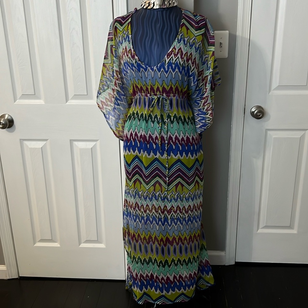 Bathing Suit Coverup Multicolor
